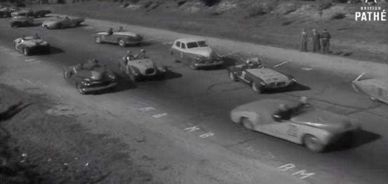 Видео автогонок времен СССР показали в сети
