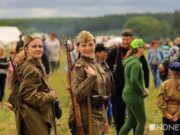 Красноармейцы, стрельцы и рыцари на одном поле: под Артемовским прошел «Покровский рубеж» (ФОТО, ВИДЕО)