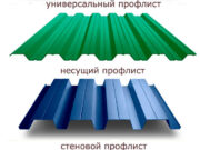 Виды профнастила: назначение, как выбирать?