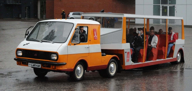Уникальный автопоезд РАФ-3407 ''Латвия'' вернули к жизни