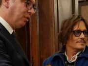 Джонни Депп встретился в Белграде с президентом Сербии