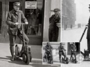 Думаете, электросамокаты это что-то новое? Опубликованы уникальные фото начала ХХ века