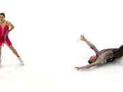 С мировым рекордом и фоном в виде срыва Бойковой: как Мишина и Галлямов выиграли короткую программу на ЧЕ в Таллине