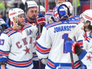 Роковой фол Светлакова и мощный бросок Фантенберга: как СКА вырвал победу над ЦСКА и вышел вперёд в полуфинале КХЛ