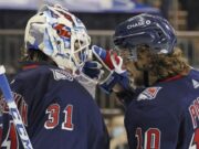 37 сейвов Шестёркина и два очка Панарина: как «Рейнджерс» разгромили «Тампу» в первом матче полуфинала Кубка Стэнли