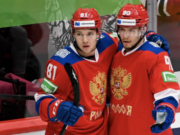 Дубль Грицюка и сухарь Плешкова: сборная России по хоккею разгромила команду Белоруссии в Омске