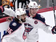 «Мы просто хотим побеждать»: Воронков оформил дубль с передач Марченко, Панарин отдал три голевые за 268 секунд