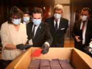 В подвалах суда латиноамериканской страны обнаружены десятки коробок с нацистскими архивами