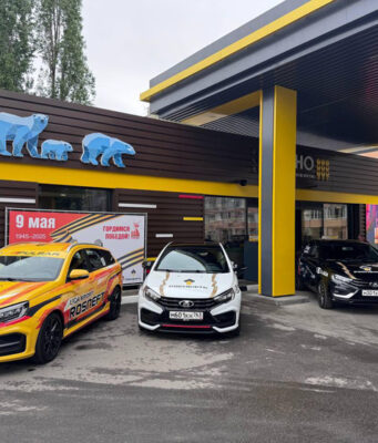 По Воронежу «прокатился» патриотический автопробег «Дороги памяти»