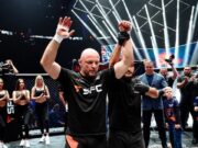 «Дал слово пацанам»: Шлеменко со сломанной рукой нокаутировал Кадену в первом раунде