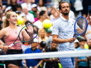 Обидели «пенсионеров»: российские теннисисты выбили Джоковича и Уильямс, но не добрались до полуфинала микста на US Open