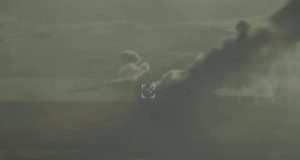 Под Донецком поражено место хранения шахедов