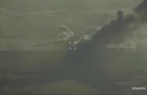 Под Донецком поражено место хранения шахедов