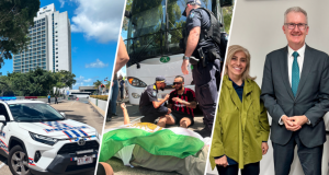 «Ждёт вас с распростёртыми объятиями»: иранские футболистки улетели домой из Австралии — но непонятно, в каком составе